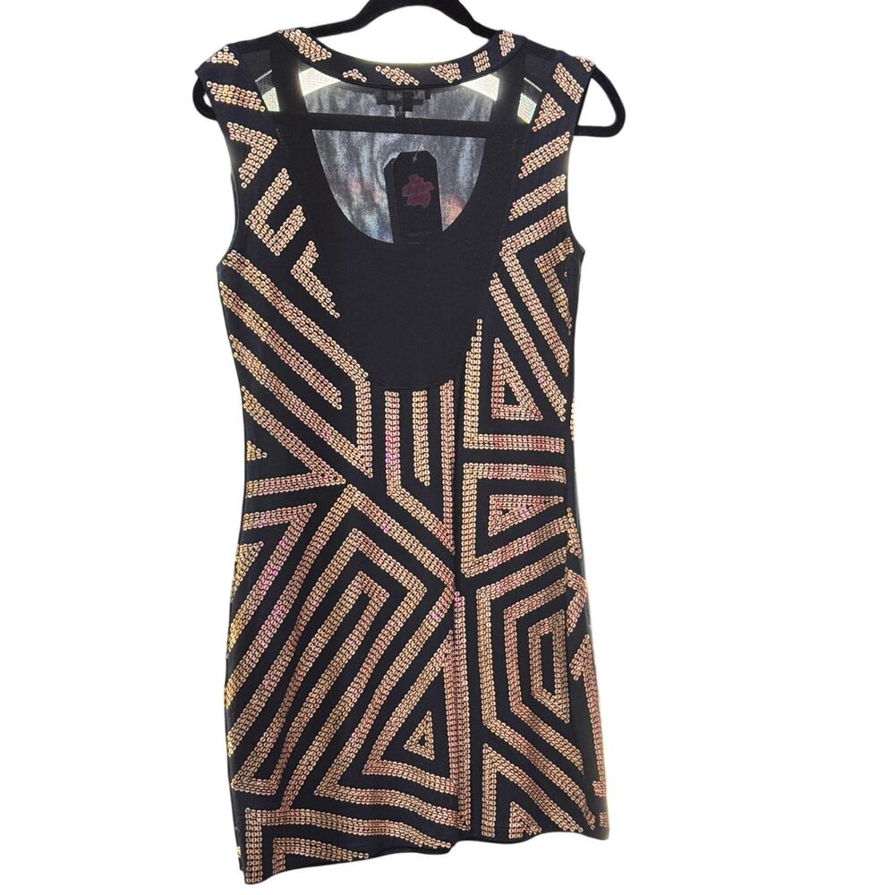 Vintage 2000's Y2K Express Sequin Dress S